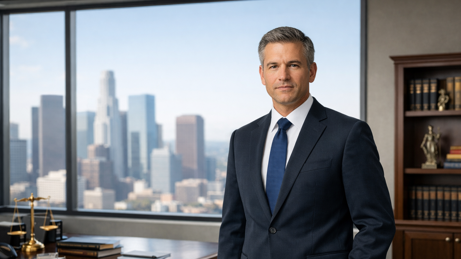 Premier Accounting hero image showing a clean professional accounting environment